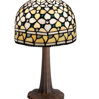 Lampada da tavolo Tiffany più piccola diametro 20cm Queen Series LG213800P