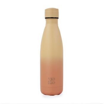 Bouteille isotherme Sorbet " Pèche "  500ml 1