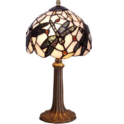 Petite lampe à poser forme Tiffany base diamètre 20cm Série Pedrera LG224600P