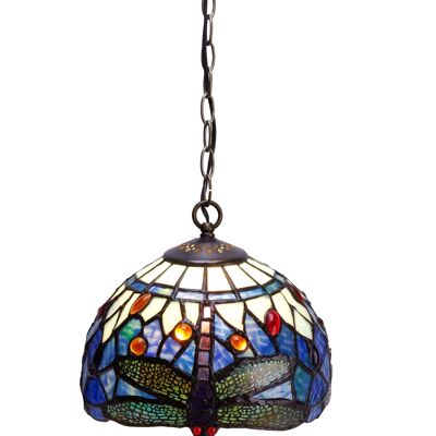 Smaller Tiffany ceiling pendant with chain diameter 20cm Belle Epoque Series LG199699