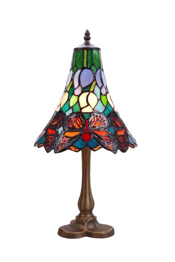 Lampe à poser Tiffany diamètre 25cm Série Butterfly LG207570 1