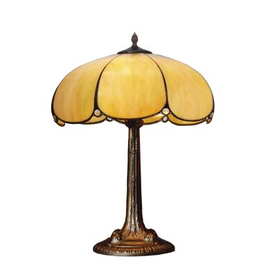 Lampada da tavolo grande Tiffany diametro 45cm Serie Virginia LG212321