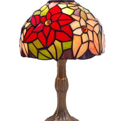 Small table lamp base with Tiffany shape diameter 20cm Güell Series LG223280