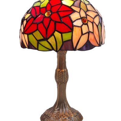 Small table lamp base with Tiffany shape diameter 20cm Güell Series LG223280