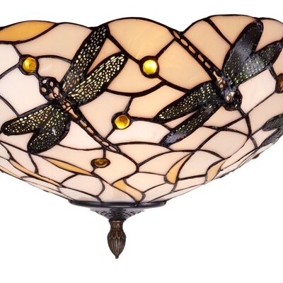Larger ceiling lamp Tiffany diameter 45cm Pedrera Series LG224000