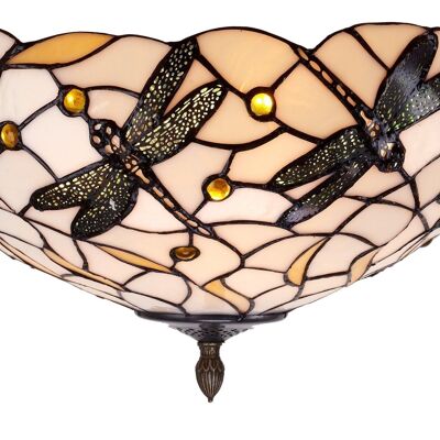 Larger ceiling lamp Tiffany diameter 45cm Pedrera Series LG224000