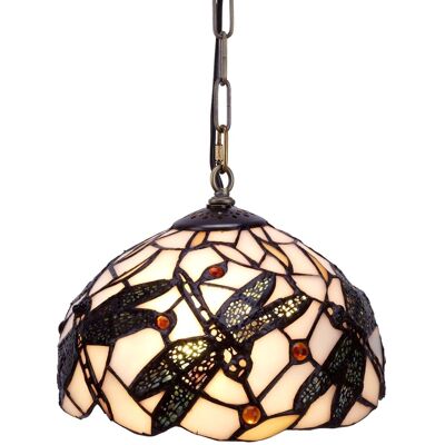 Medium ceiling pendant diameter 20cm with chain Tiffany Pedrera Series LG224299