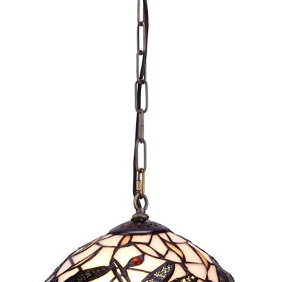Medium ceiling pendant diameter 20cm with chain Tiffany Pedrera Series LG224299