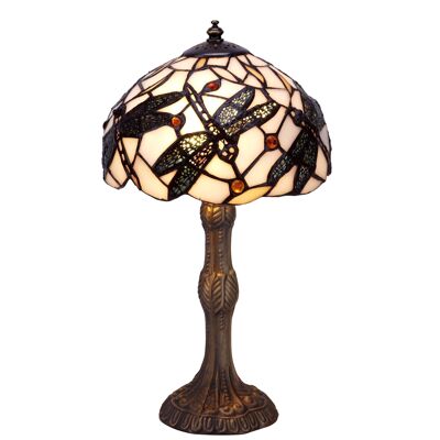 Small table lamp Tiffany shape base diameter 20cm Pedrera Series LG224680