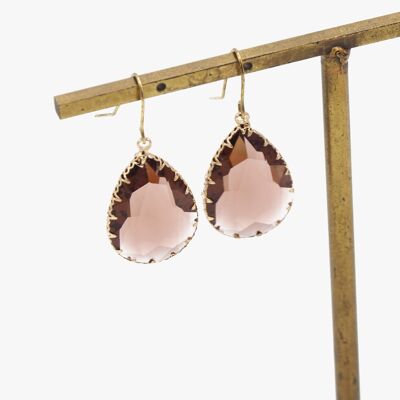 SEYONA earrings (pink fume)- Sita Nevado