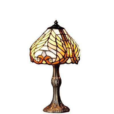 Foma base table lamp with Tiffany screen diameter 20cm Dalí Series LG238880