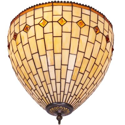 Ceiling lamp Tiffany screen diameter 40cm Art Series LG244300