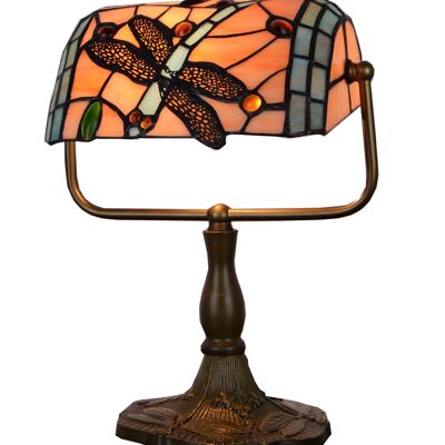 Tiffany reader desktop with dragonflies LG275400