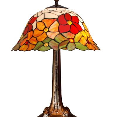 Table lamp and screen Tiffany diameter 40cm Bell Series LG282321