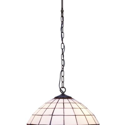 Ceiling pendant with chain and screen Tiffany diameter 40cm Museum Series LG286199