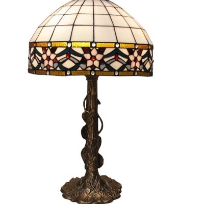 Lampe de table avec forme Tiffany et écran diamètre 40cm Museum Series LG286320