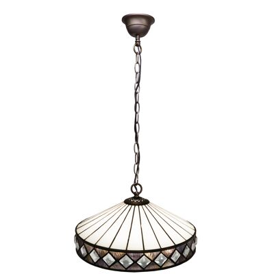 Medium ceiling pendant with chain diameter 30cm Tiffany Illuminate Series LG290499