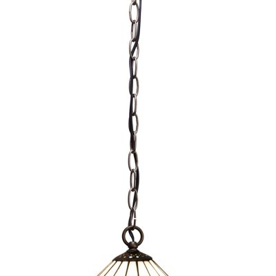 Ceiling pendant smaller diameter 20cm with Tiffany chain Ilumina Series LG290799