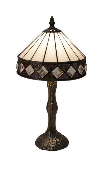 Lampe à poser petit diamètre 20cm Tiffany Illuminate Series LG290880 1