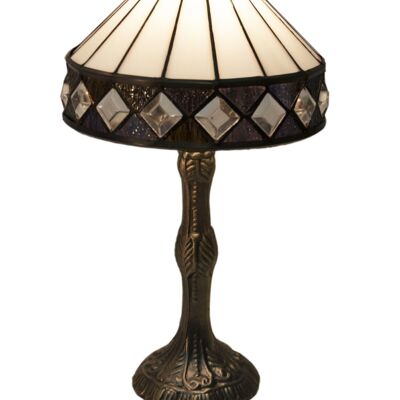 Lampada da tavolo più piccola diametro 20cm Tiffany Illuminate Series LG290880