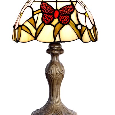 Small table lamp Tiffany multicolor diameter 20cm Compact Series II LG420684