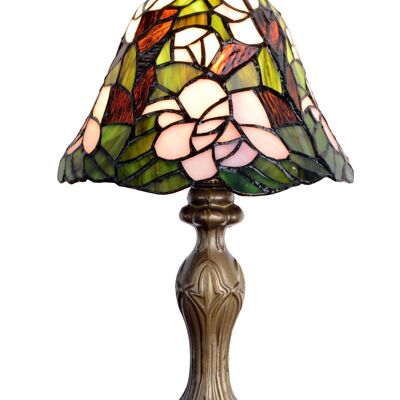 Small table lamp Tiffany multicolor diameter 20cm Compact Series II LG420984