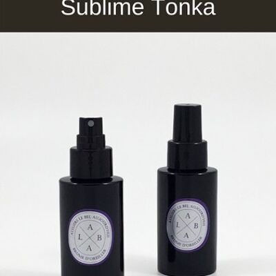 Spray d'ambiance rechargeable 100 ml - Parfum Sublime Tonka