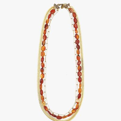 MAGA necklace (cornelian)- Sita Nevado