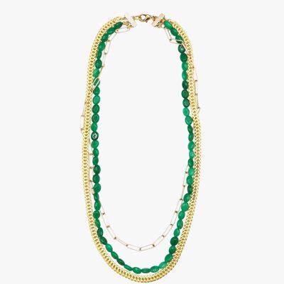 MAGA necklace (green)- Sita Nevado