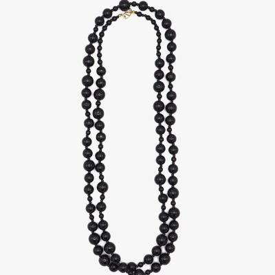 HELI necklace (black)- Sita Nevado