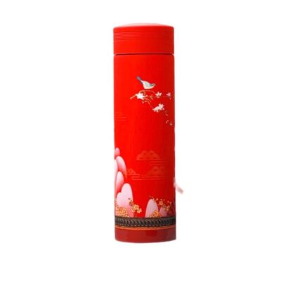 Bouteille thérmos japonaise rouge