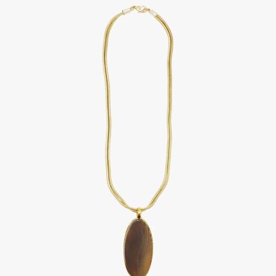 VELO necklace (brown)- Sita Nevado