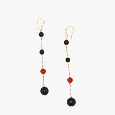 HIDRA earrings (black)- Sita Nevado