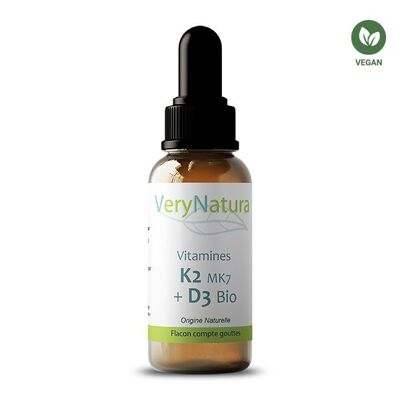 Vitamina K2 Mk7 D3 Organica