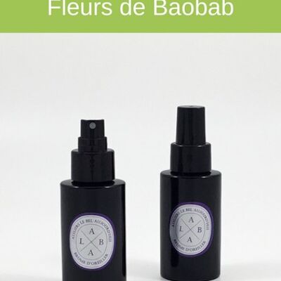 Spray d'ambiance rechargeable 100 ml - Parfum Fleurs de Baobab