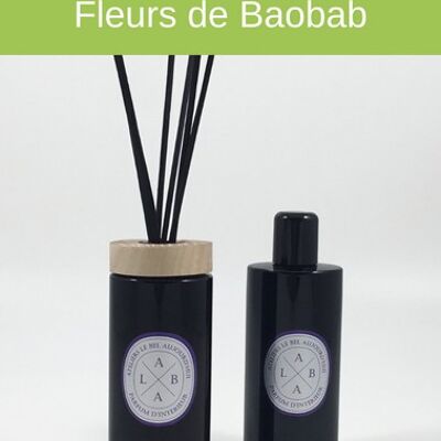 Diffuseur par Capillarité 200 ml - Parfum Fleurs de Baobab