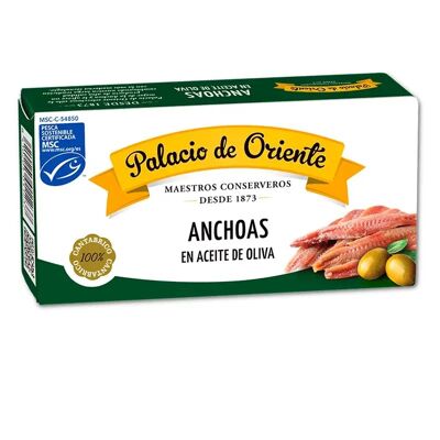 ANCHOAS EN ACEITE DE OLIVA 48G - PACK 10 LATAS DE 48 GR