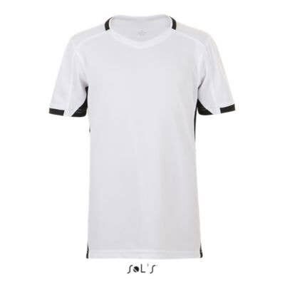 Camiseta de deporte - SOL'S CLASSICO KIDS-Blanco / Negro