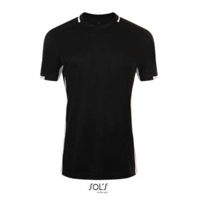 Camiseta de deporte - SOL'S CLASSICO-Rojo / Negro