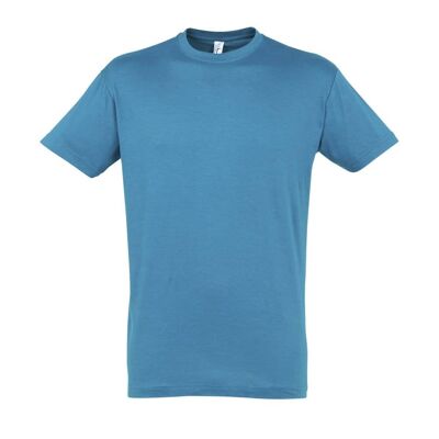 CAMISETA UNISEX CUELLO REDONDO - REGENT-Aqua