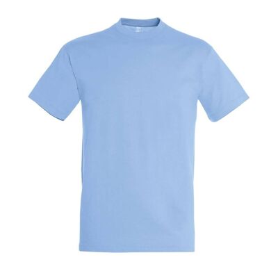 CAMISETA UNISEX CUELLO REDONDO - REGENT-Azul cielo