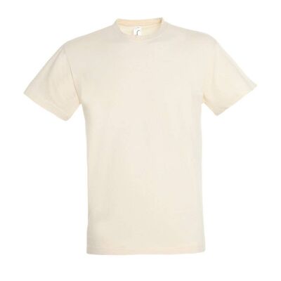 CAMISETA UNISEX CUELLO REDONDO - REGENT-Natural