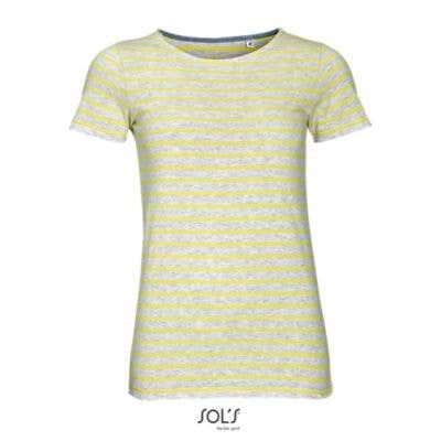 SOL'S MILES WOMEN-Blanco / Azul Marino