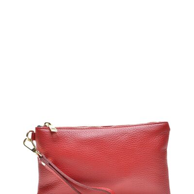 AW22 LV 1781T_ROSSO_Clutch Tasche