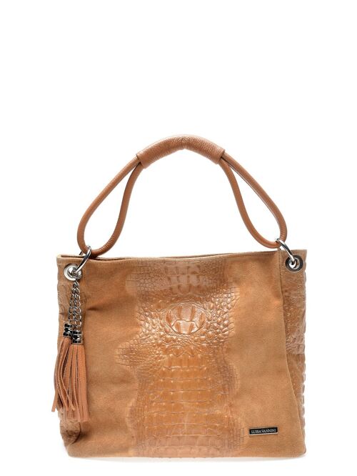 AW22 LV 874_COGNAC_Top Handle Bag