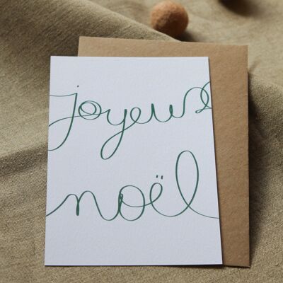 Joyeux Noël - les mots