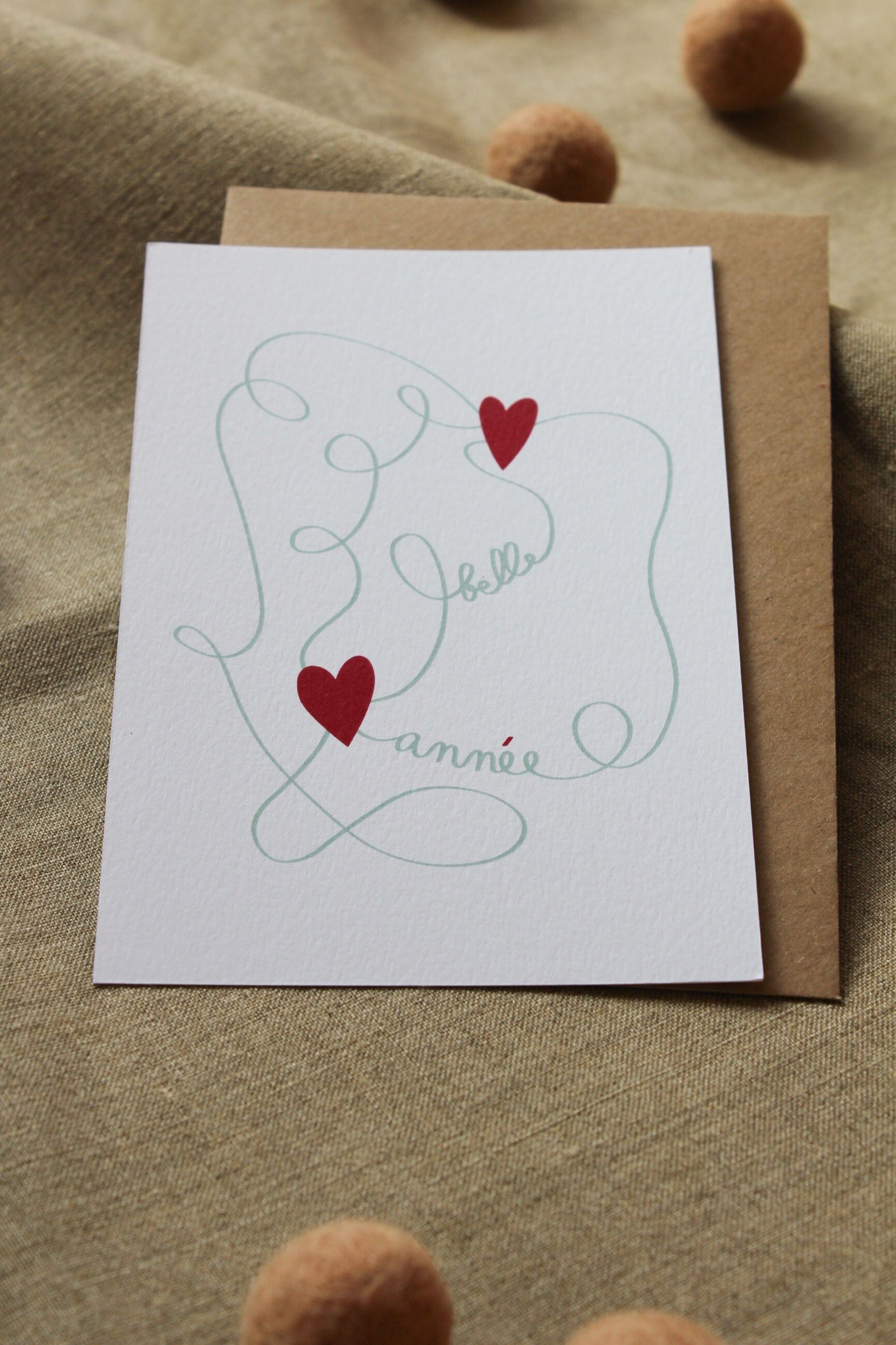 Felice anno nuovo - cuori connessi