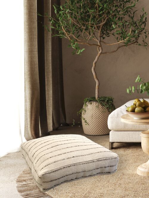 Nomad floor Cushion Pouf