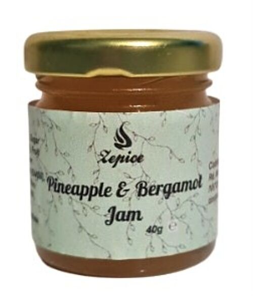 Mini 40g Pineapple & Bergamot Jam