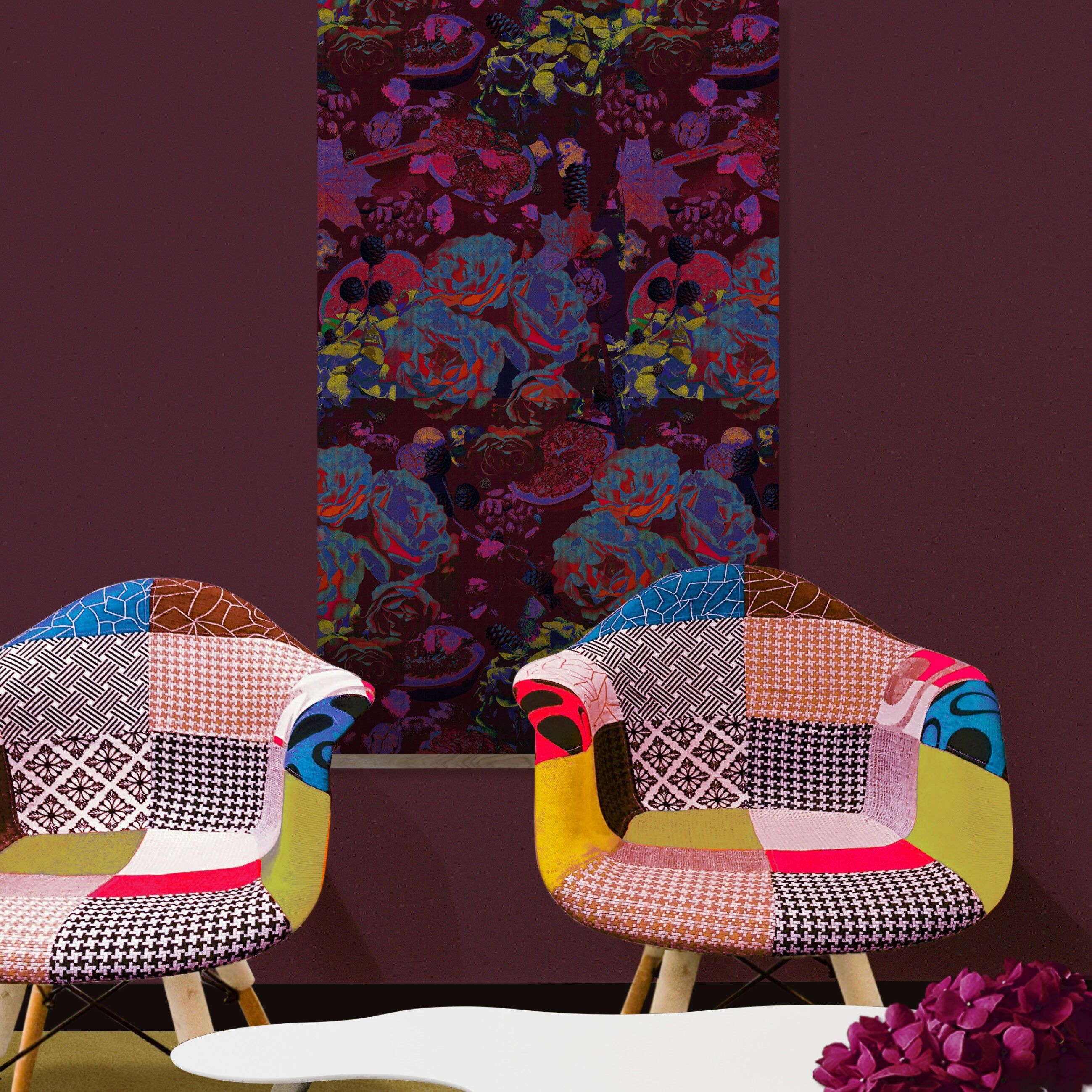 Kakemono fatto in casa 75x160cm / Natura morta